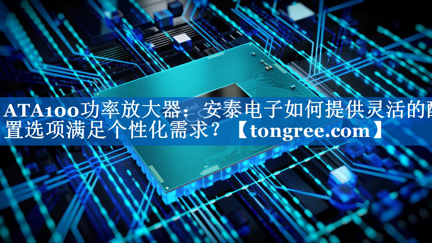 ATA100功率放大器:安泰电子如何提供灵活的配置选项满足个性化需求? ATA100功率放大器:安泰电子如何提供灵活的配置选项满足个性化需求?